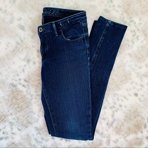 Madewell Dark wash skinny jeans